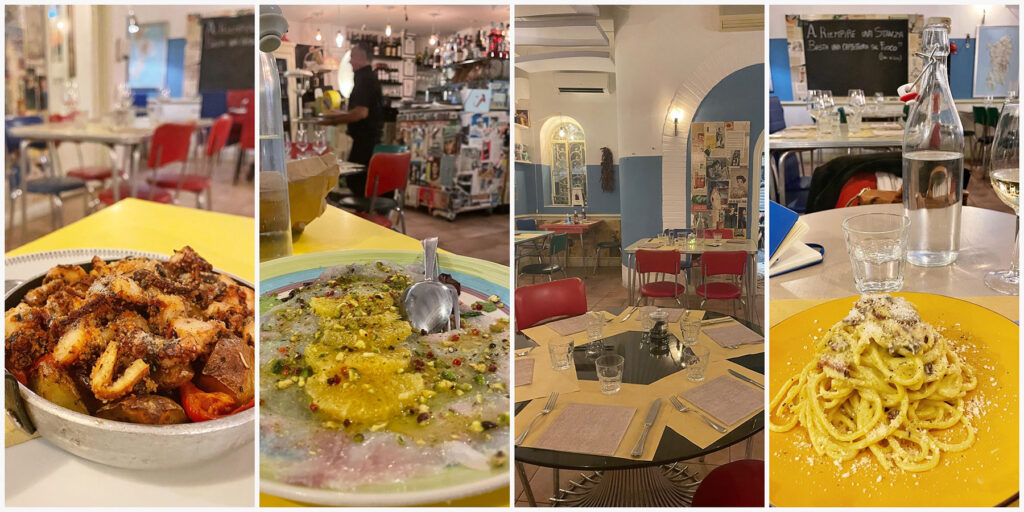 italian cuisine in a charming setting at Rome restaurant Meridionale