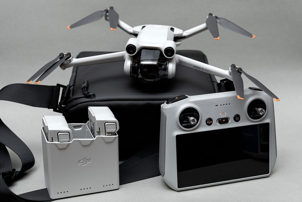find accessories for the dji mini 3 pro fly more kit with extra batteries and new RC controller