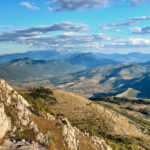 castle and countryside in Abruzzo, a lesser known travel destination in Italy